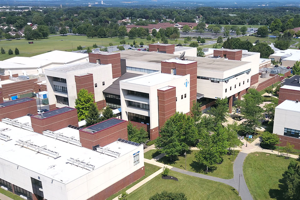 Bethlehem Campus Aerial Shot