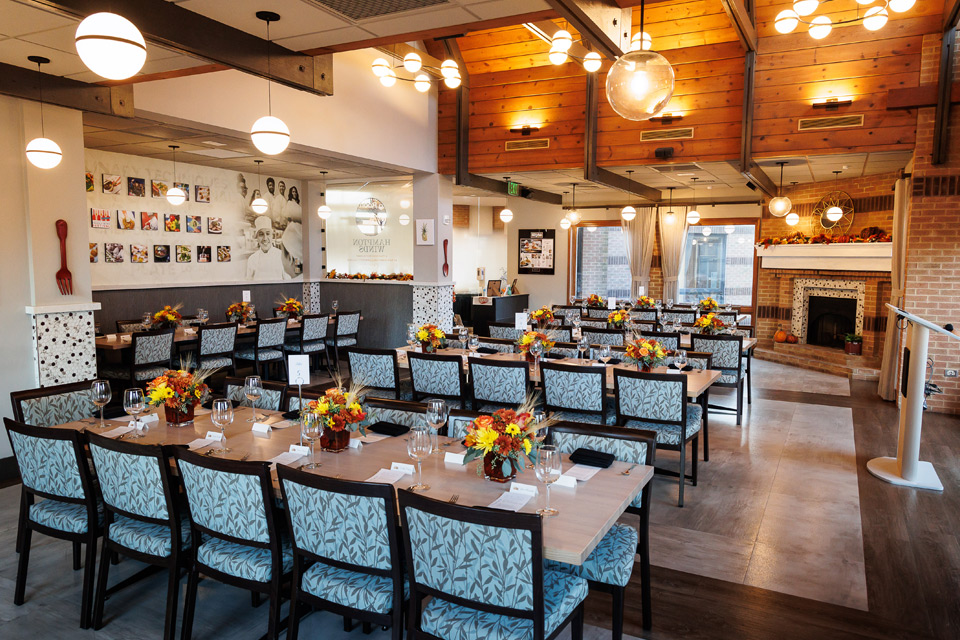 Hampton Winds Restaurant interior dining area