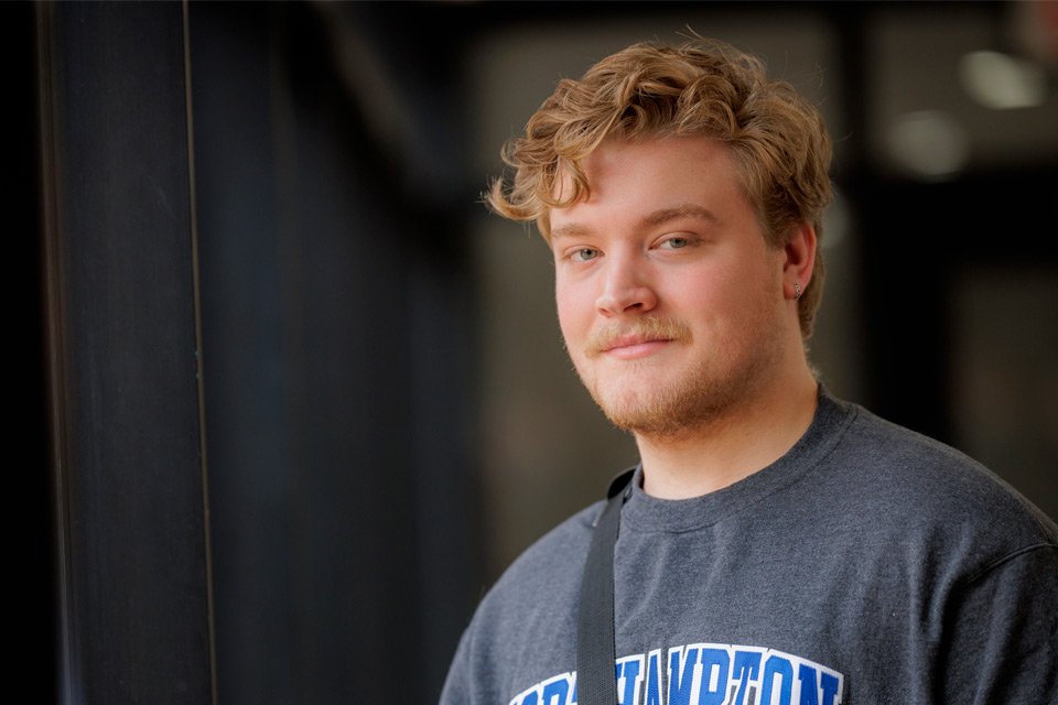 photo of NCC student smiling